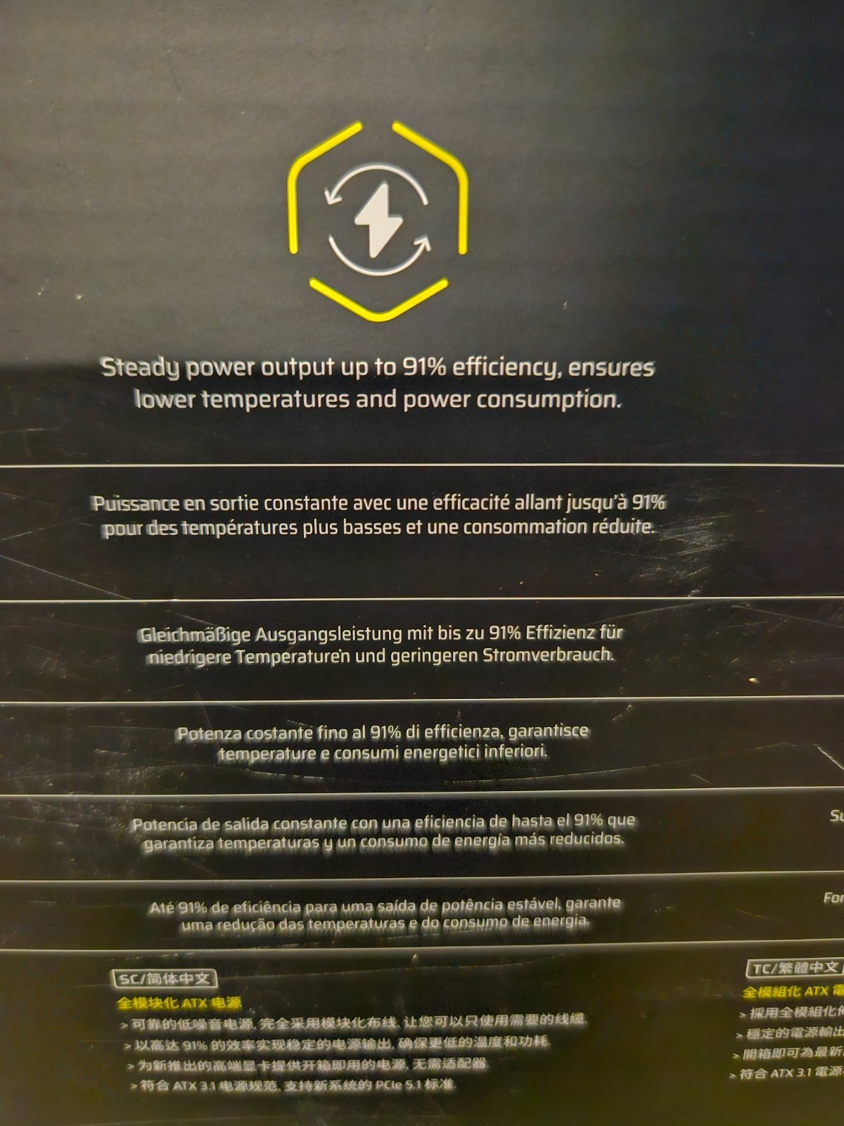 Corsair RM750e Fully Modular ATX Power Supply Low Noise ATX 3.1