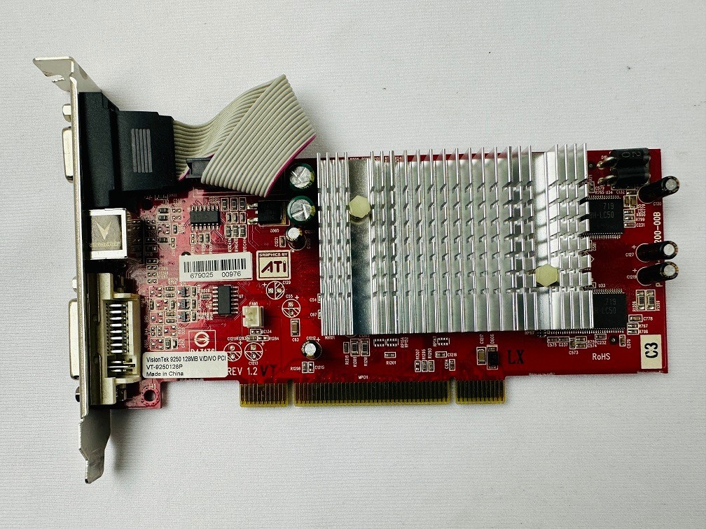VisionTek VT-9250128P 128MB PCI Video Graphic Card
