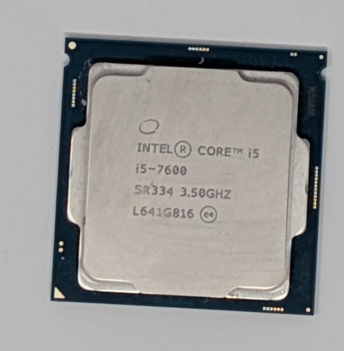 Intel Core i5-7600 SR334 3.50GHz Socket LGA 1151 Quad-Core CPU Processor