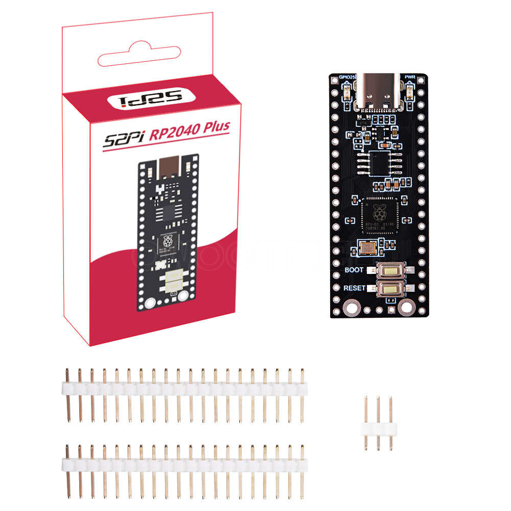 RP2040 Plus Development Board 4MB/8MB with Raspberry Pi Pico Pinout Compatibilit