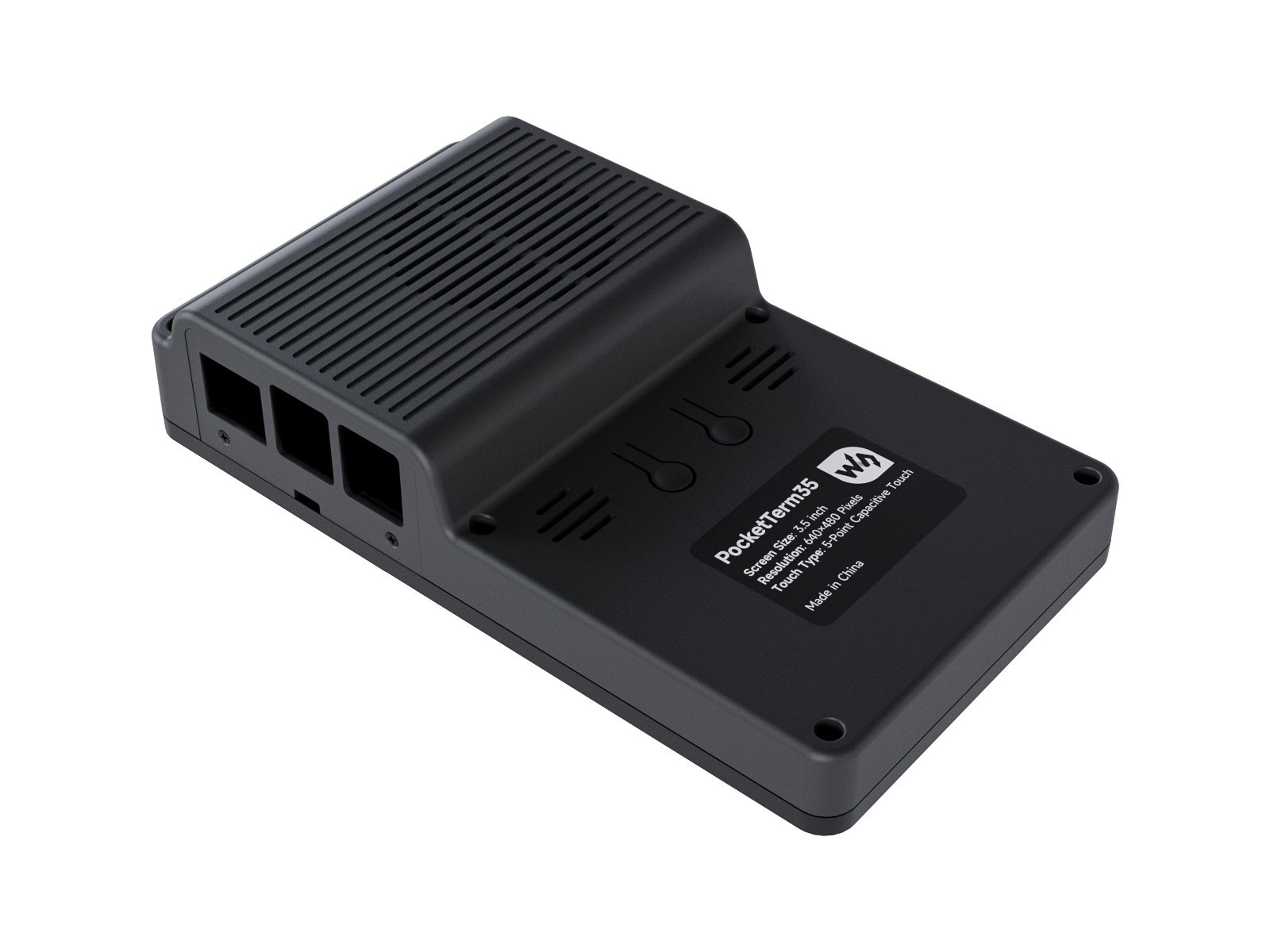 Portable Handheld Linux Terminal 3.5in Touch Display for Raspberry Pi 4B/5