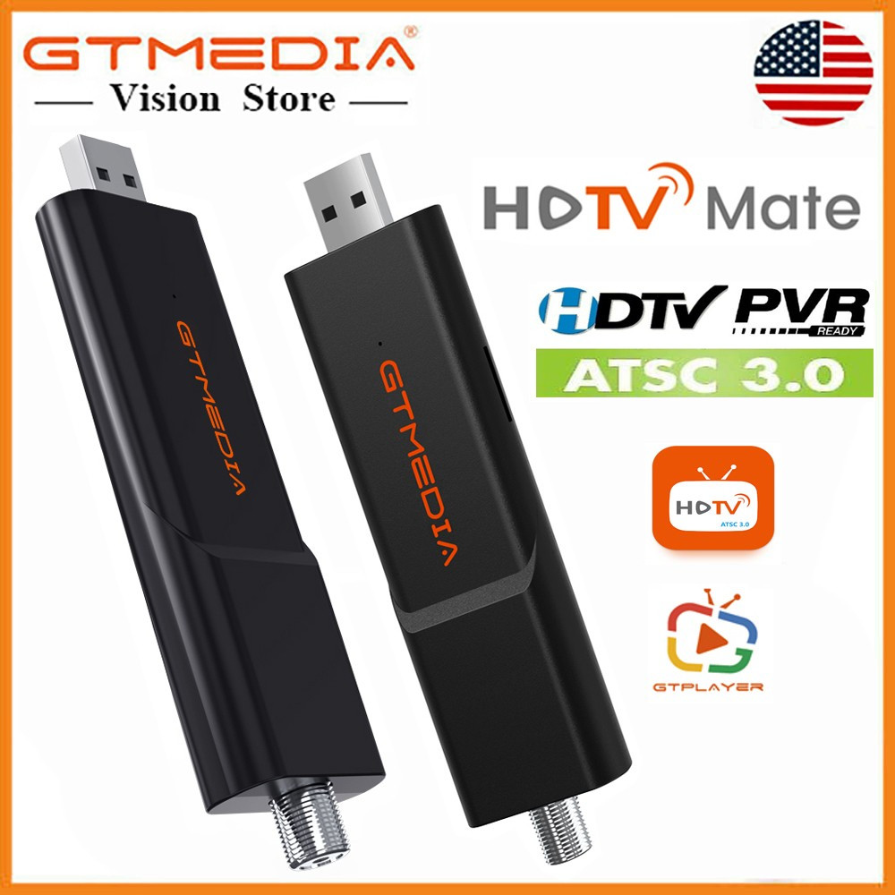 GTMedia HDTV Mate ATSC 3.0 1.0 USB TV Tuner Stick DVR Recorder for Android 9.0+