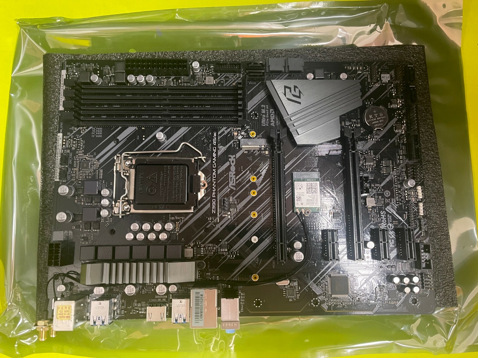 ASRock Z390 Phantom Gaming 4S/AC WiFi Motherboard Socket 1151 Intel 8TH 9TH Gen