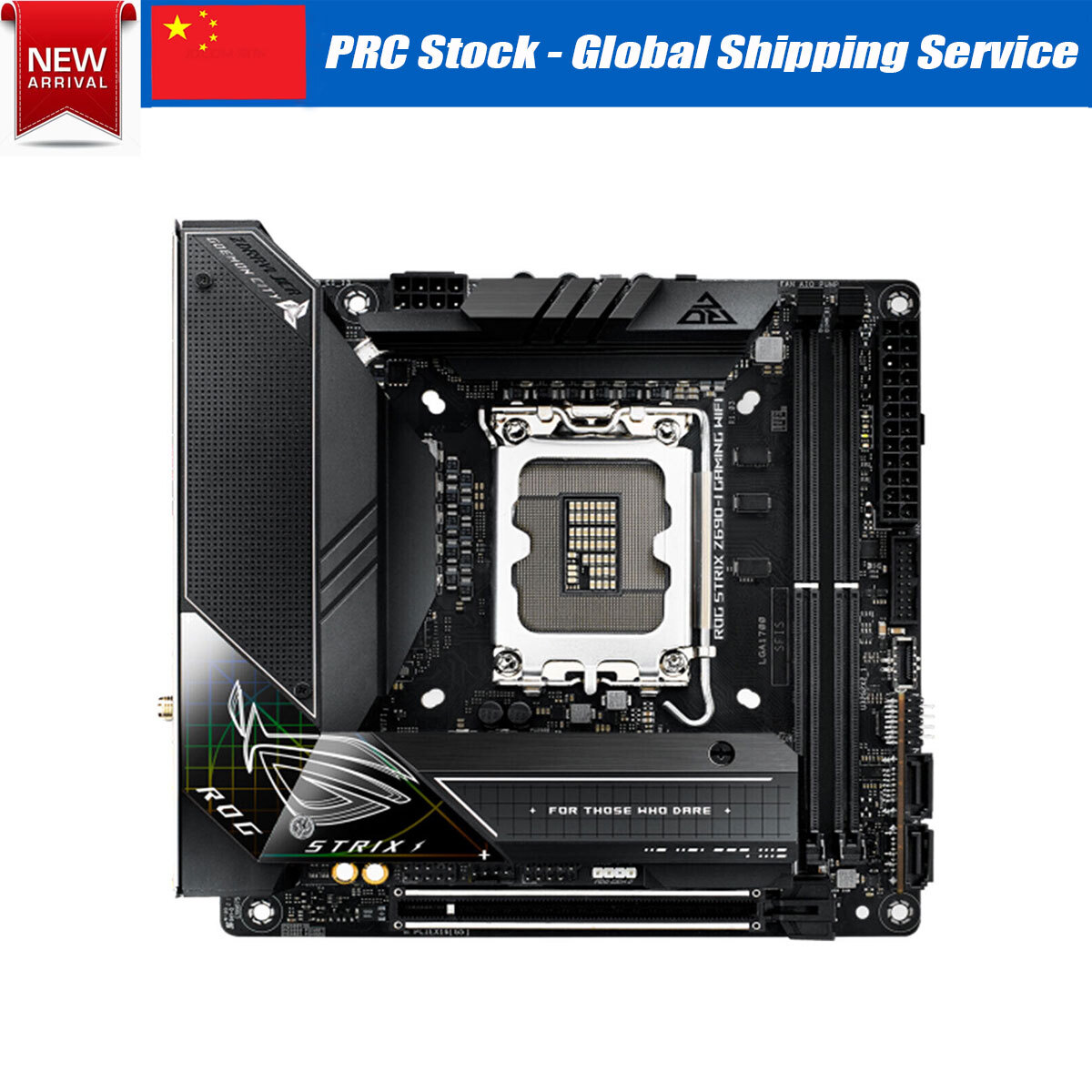ASUS ROG Strix Z690-I Gaming WiFi LGA 1700 DDR5 Motherboard M.2 On-Board Audio