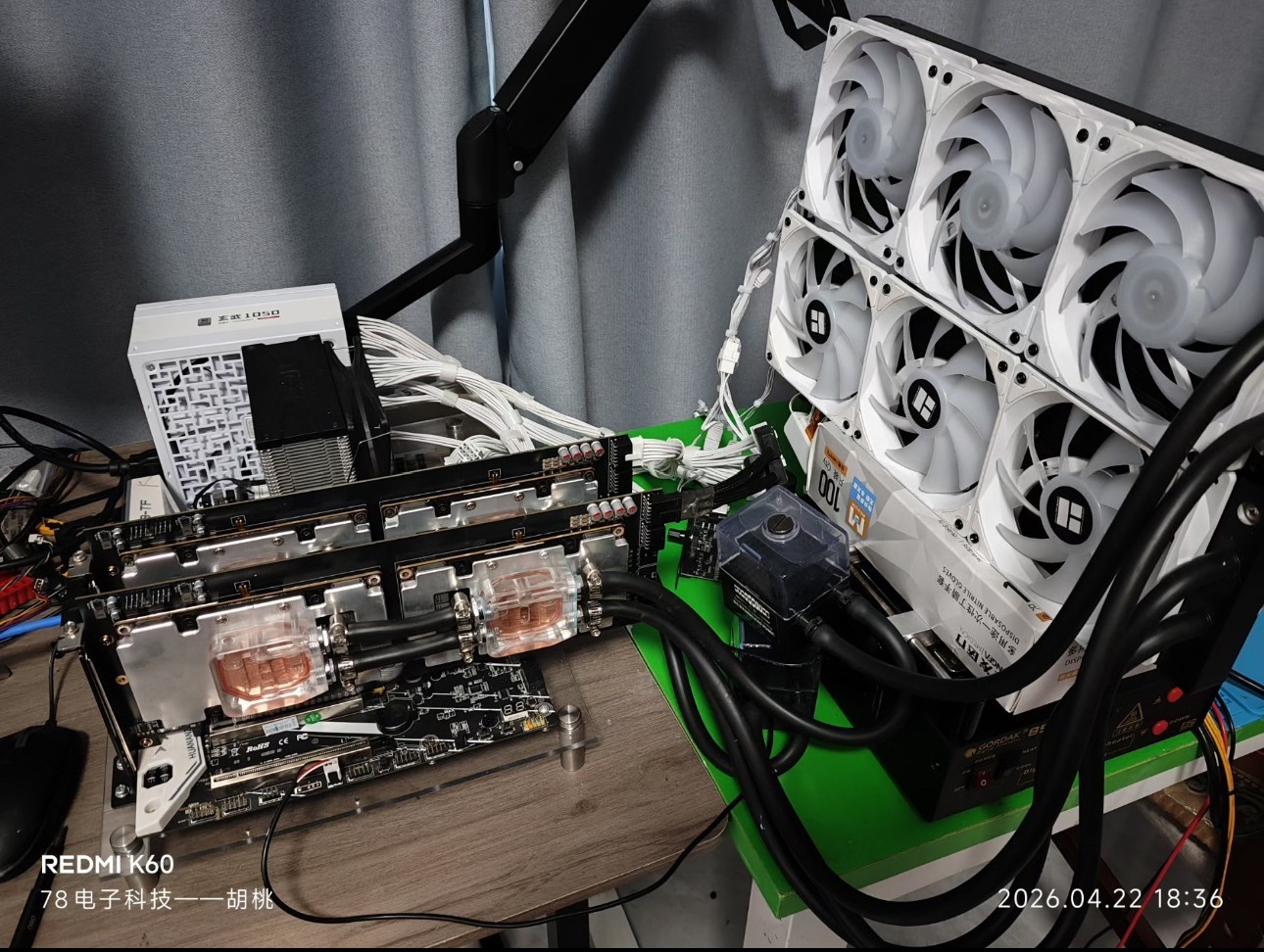NVIDIA Tesla V100 32G/64G Dual Water Cooling Kit NVLink 300G Backplane GPU Card