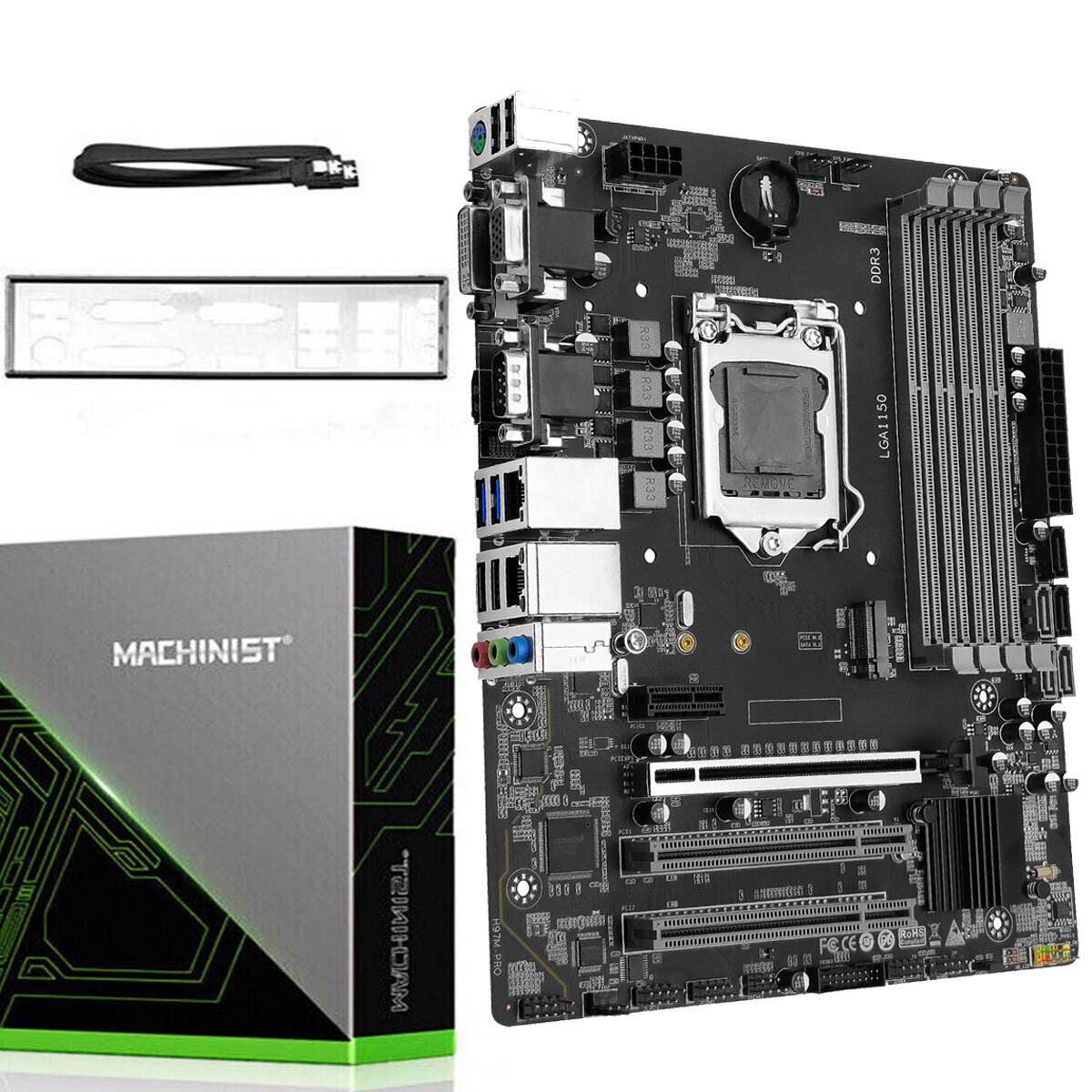 Motherboard LGA 1150 H97M PRO M.2 SATA M.2 SATA 3.0 DDR3 RAM Support Intel Xeon