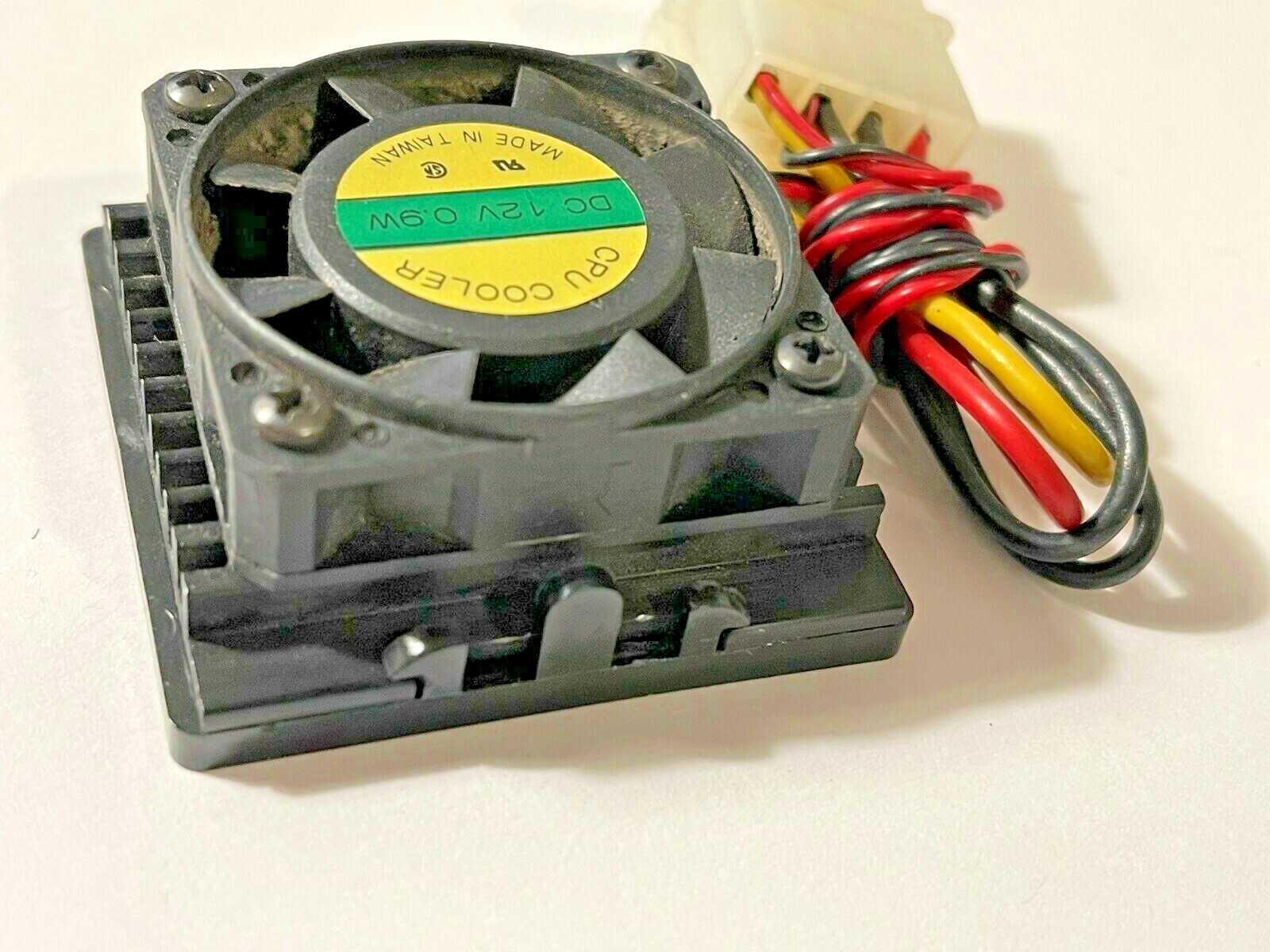 RARE WORKING PULLS 486 HEATSINK WITH BALL BEARING FAN I96P1924 – USA SELLER