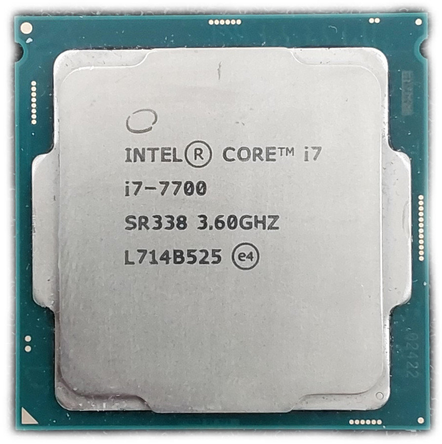 Intel Core i7-7700 SR338 3.6GHz 4-Core FCLGA1151 CPU PROCESSOR