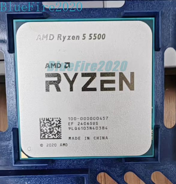 AMD Ryzen 5 5500 6Core Socket AM4 CPU Twelve-Thread 3.6GHz Processor 65W R5 5500