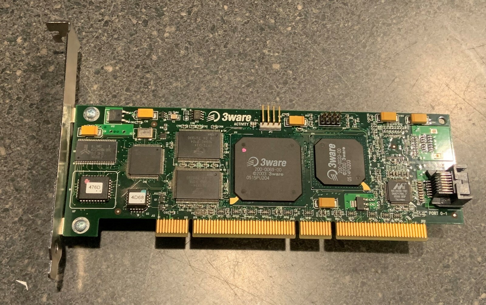3Ware 2-port Sata Pci 64bit card 8006-2LP
