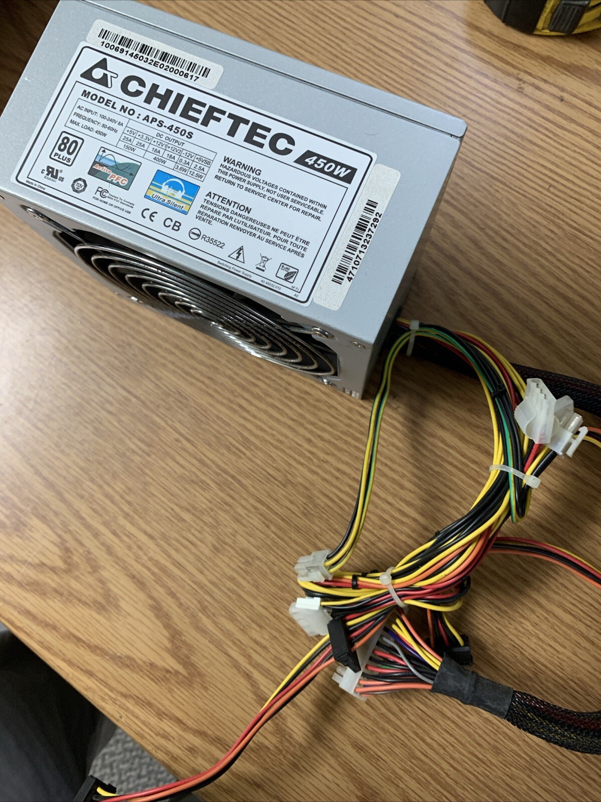Chieftec APS-450S 450Watt 30 Days Warranty See Pics