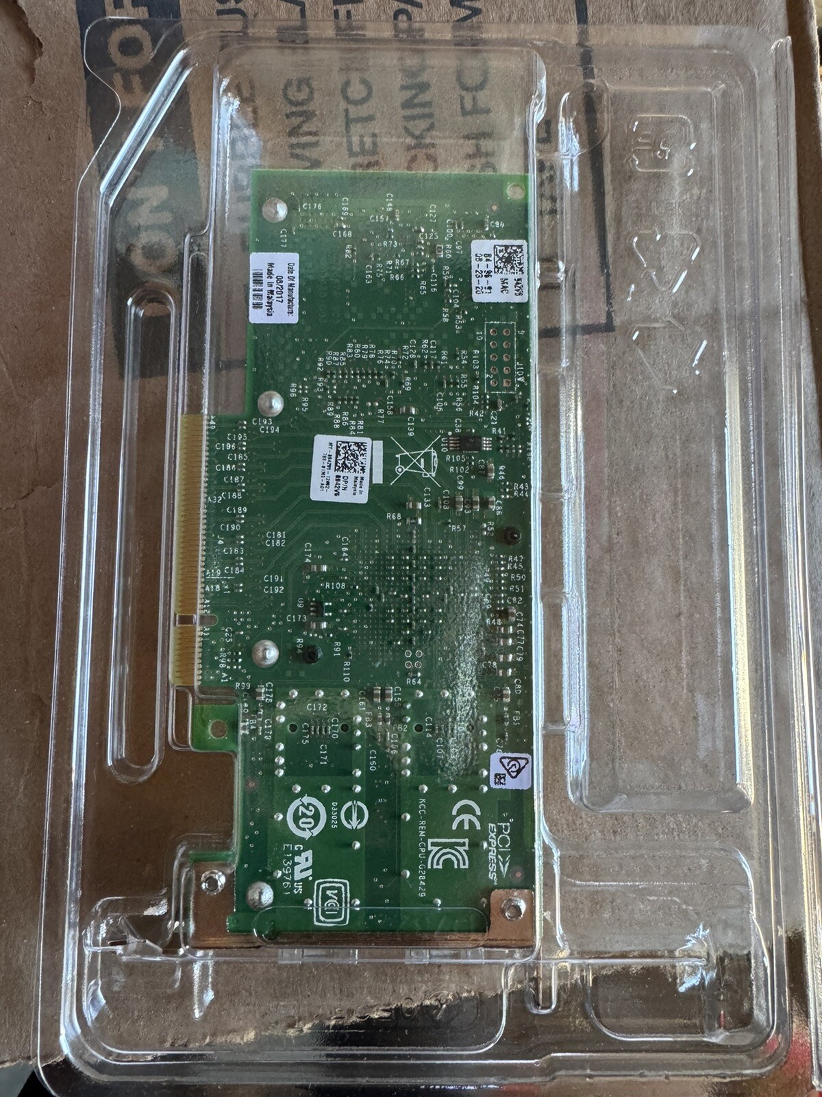 Intel / Dell X520-DA2 Ethernet Server Adapter 10 Gbps Dual Port E10G42BTDA
