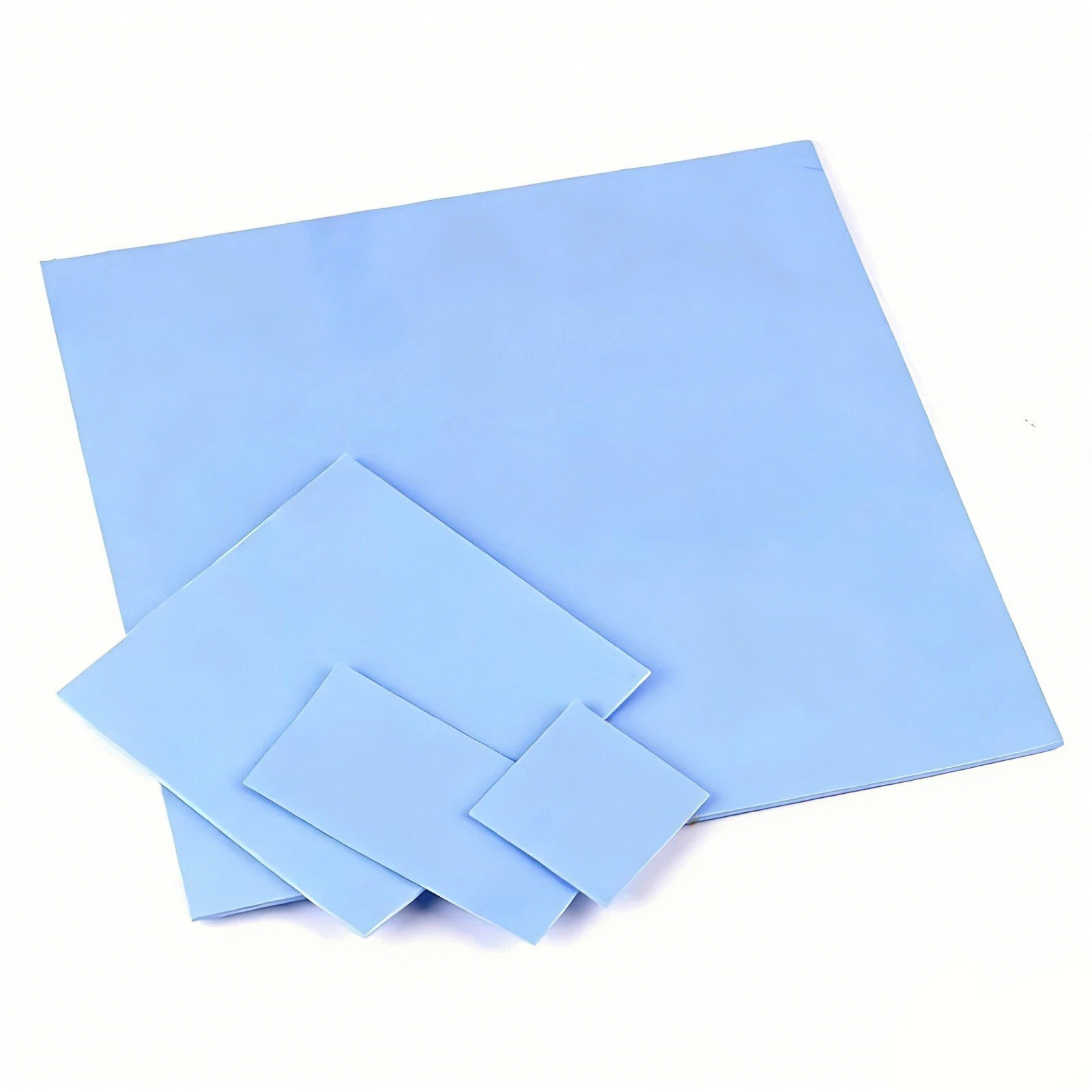 CPU GPU Thermal Pad Heatsink Cooling Conductive Silicone Heatsinks 0.5-3mm Thick
