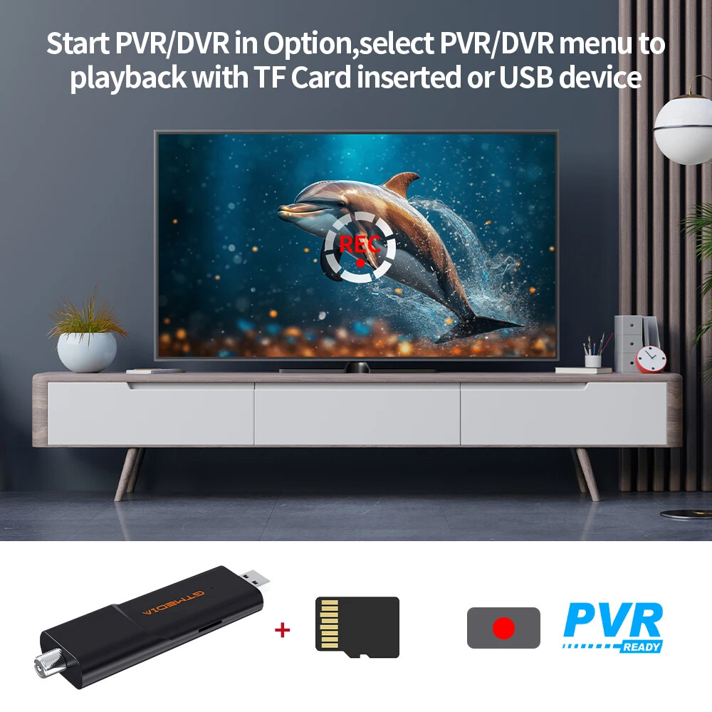 Digital ATSC 3.0 TV Tuner Newest Terrestrial TV Receiver Finder For Android 9.0