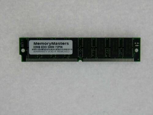 32MB 72-Pin 60ns EDO SIMM Non-Parity Memory RAM 16-Chip Apple Macintosh PC UNIX