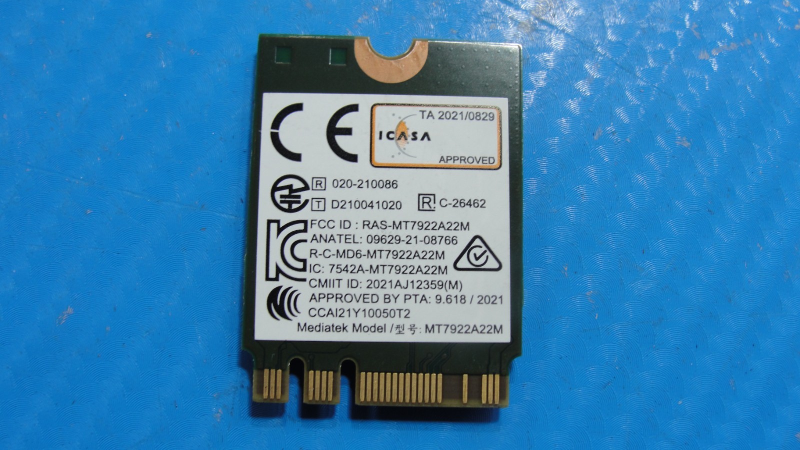 Asus ROG Flow X16 GV601RM 16″ Genuine Laptop WiFi Wireless Card MT7922A22M
