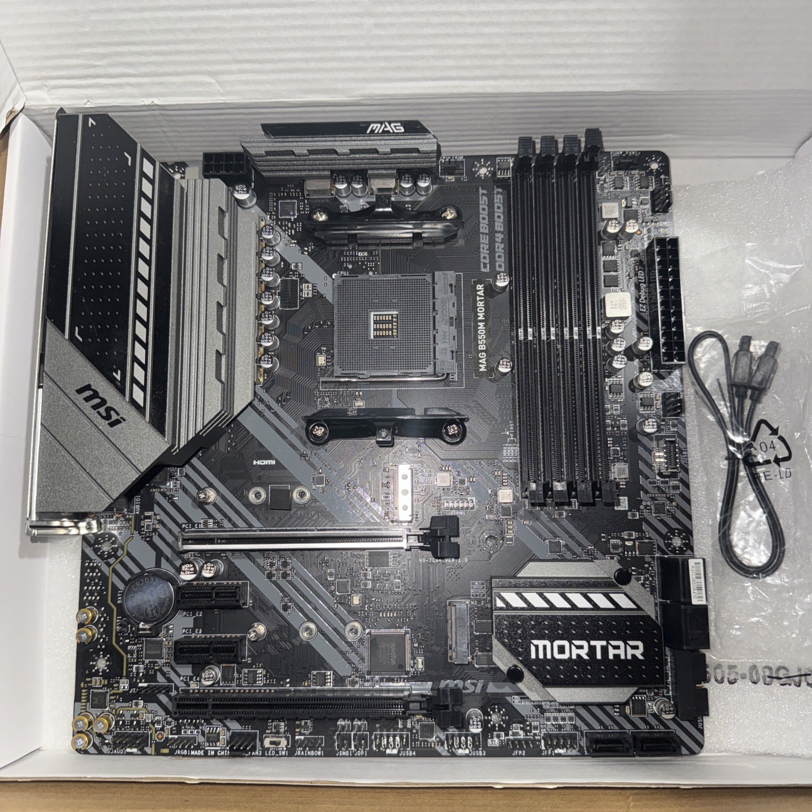 MSI MAG B550M MORTAR DDR4 AM4 B550 Micro-ATX Motherboard