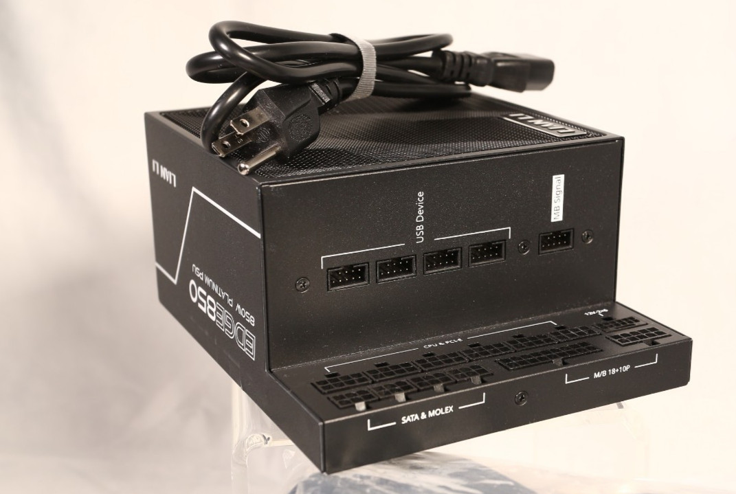 Lian Li EDGE PLATINUM 850 Watt 80 Plus Platinum ATX Fully Modular PSU OPEN BOX
