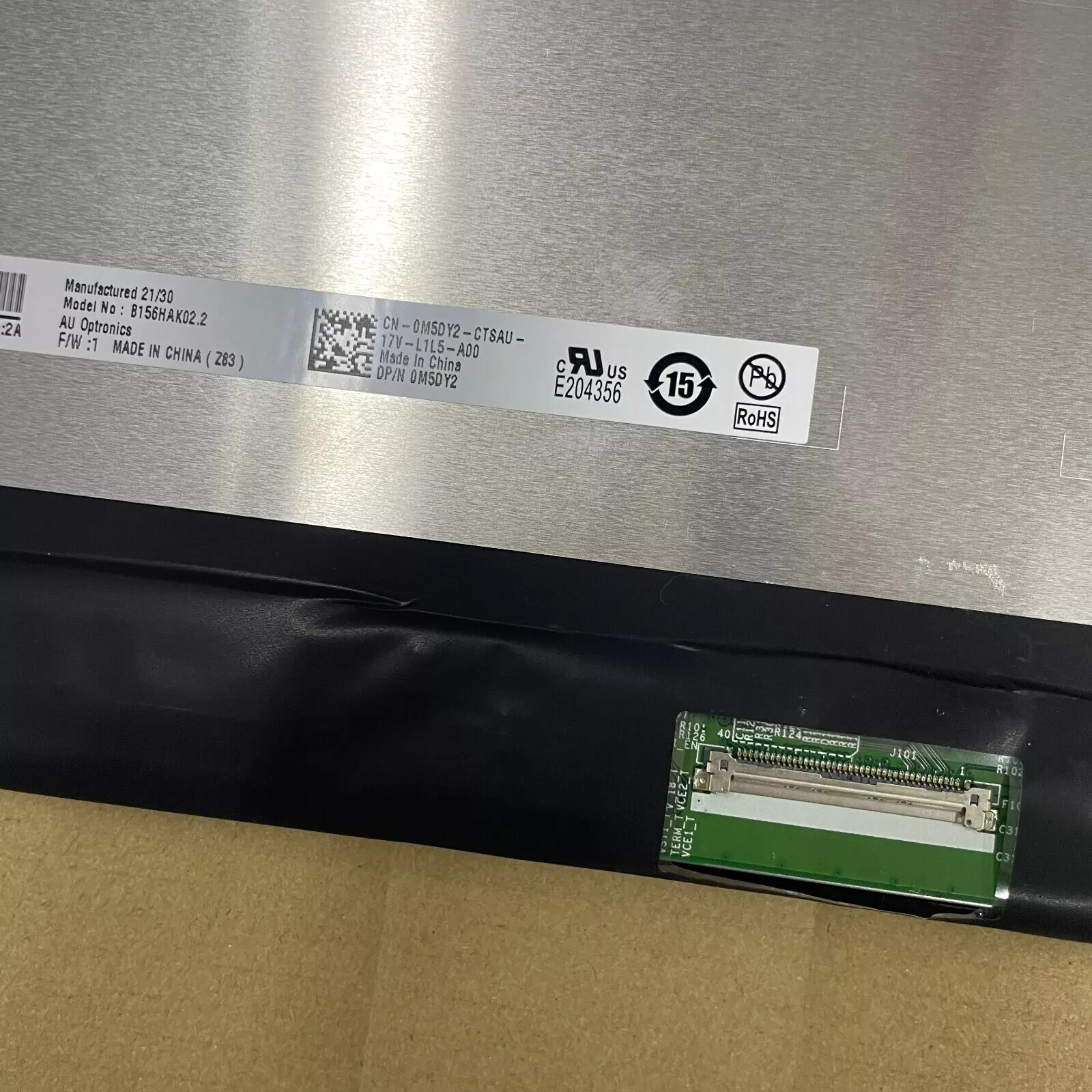 NV156FHM-T0C LP156WFD LCD TOUCH SCREEN Panel 15.6 in 1920 x 1080 B156HAK02.2