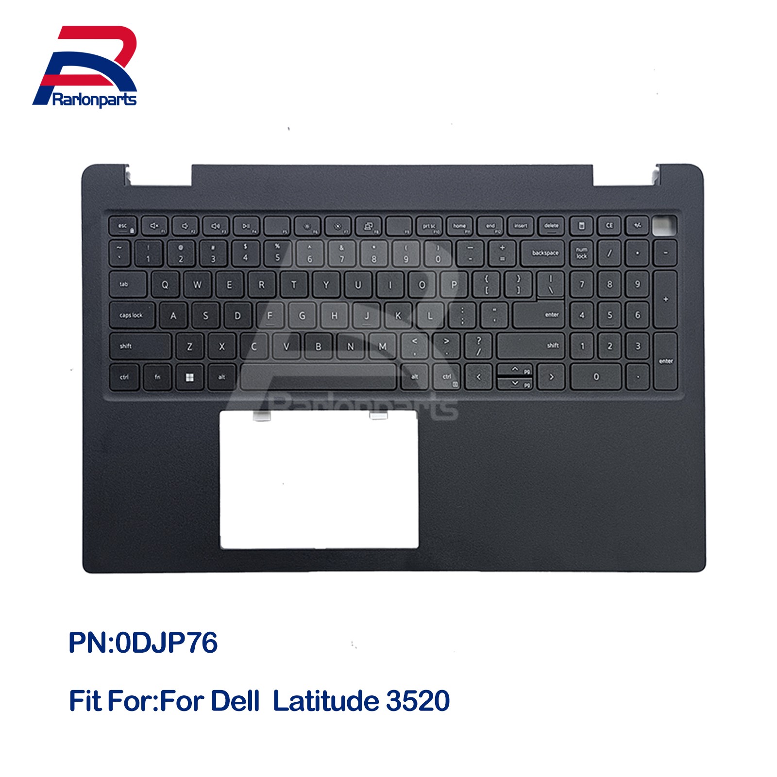 New For Dell Latitude 3520 E3520 Palmrest Case W/Non-Backlit Keyboard 0DJP76 US