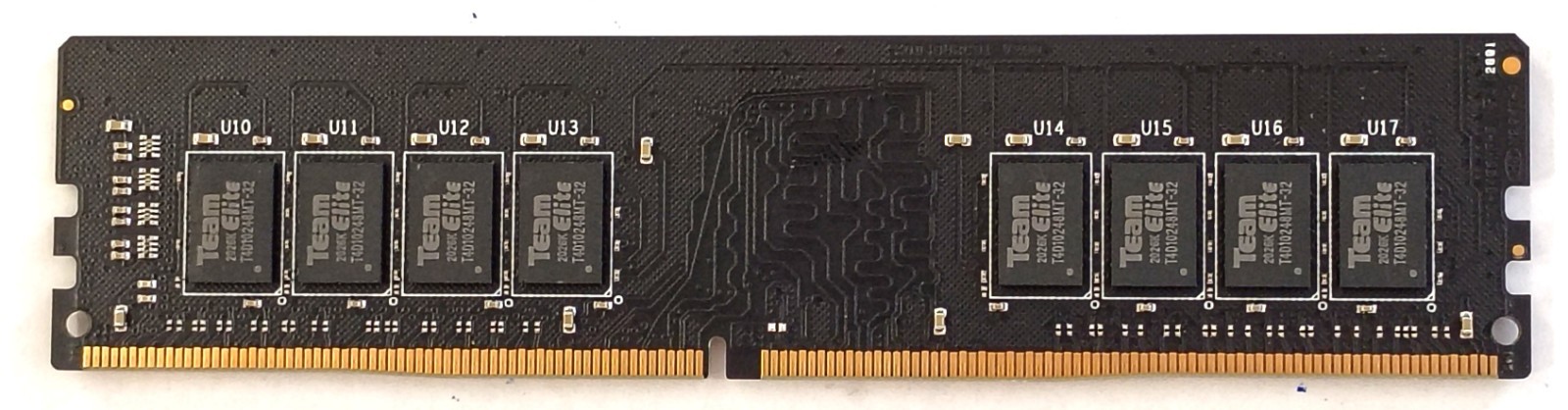 16GB Team Group TED416G3200C22BK DDR4-3200 UDIMM CL22-22-52 1.2V Desktop Memory