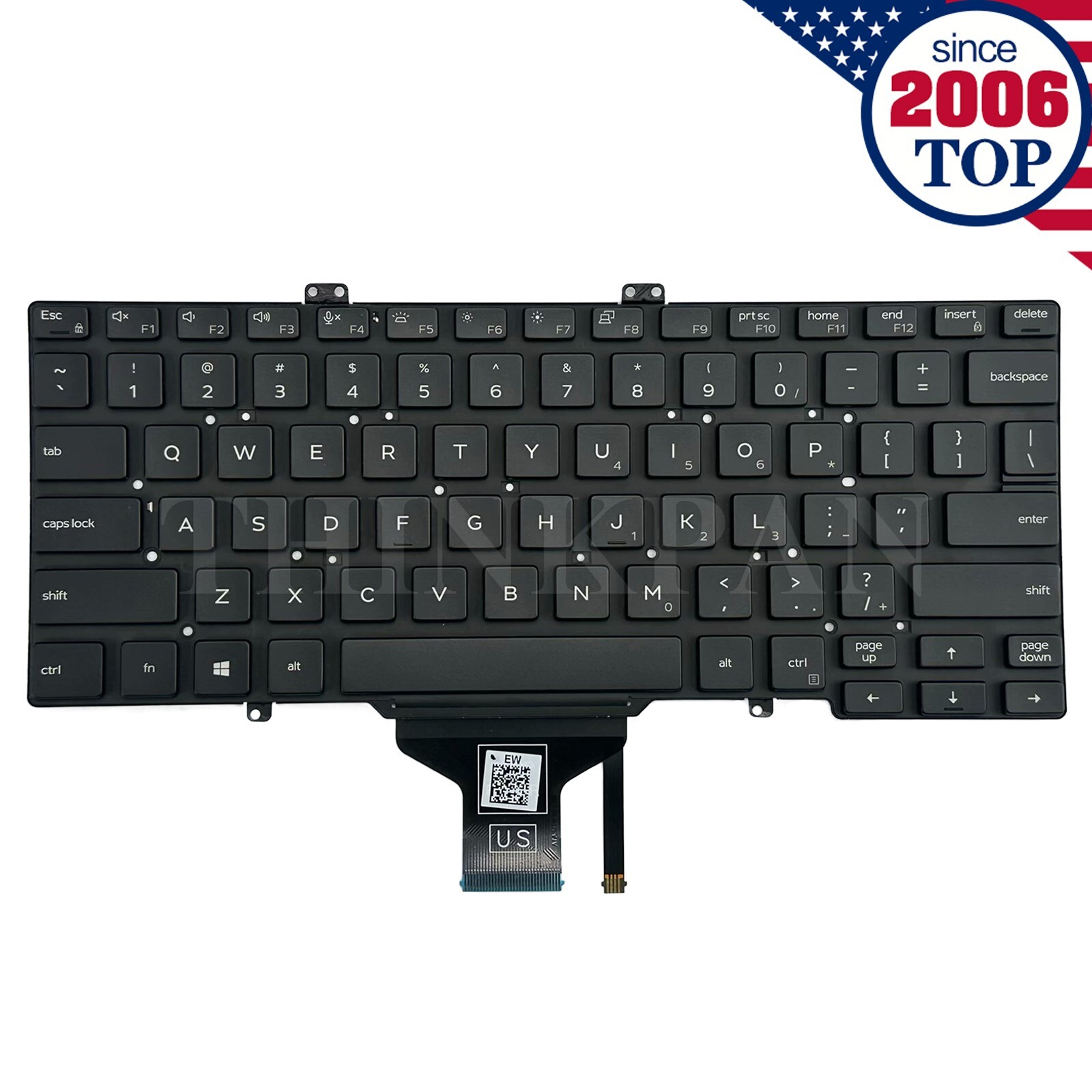 Original US Keyboard for Dell Latitude 5410 5411 5400 5401 7400 7410 Backlit