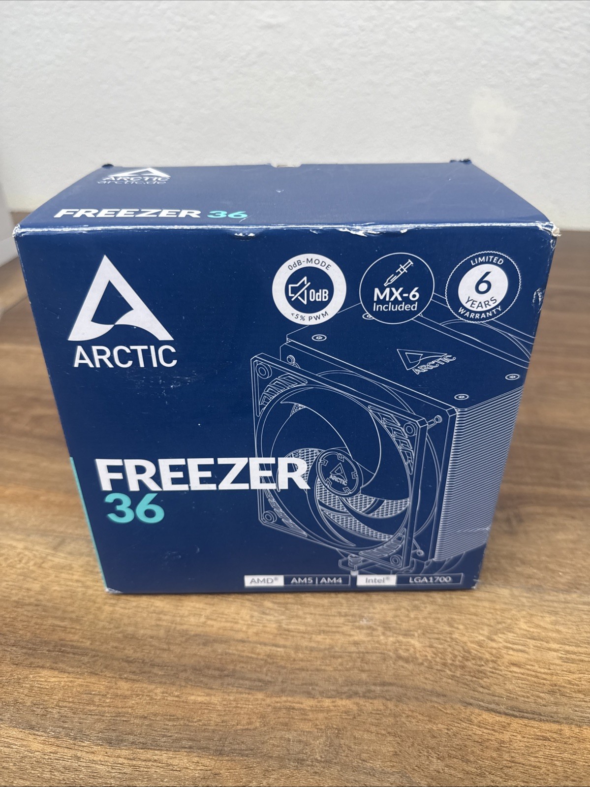 ARCTIC Freezer 36 CPU Cooler 200-1800 RPM Intel AMD LGA1700