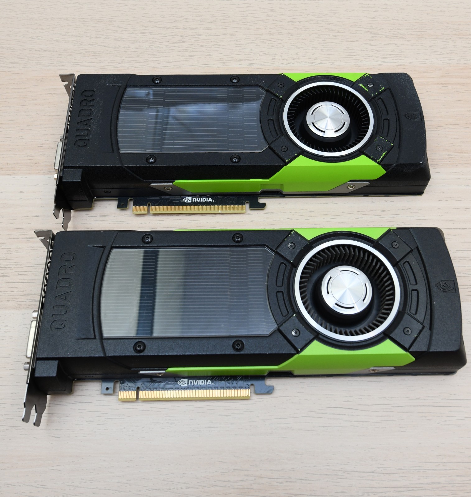Lot of 2x PNY NVIDIA Quadro M6000 12GB Video Graphics Card GPU VCQM6000-T PCIe