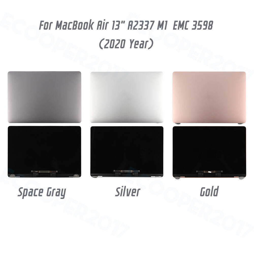 OEM For Apple MacBook Air 2020 A2337 M1 LCD Screen Display Replacement EMC: 3598