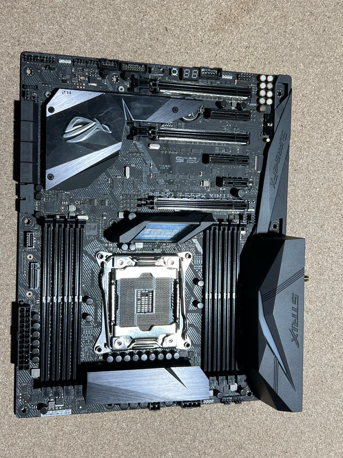 ASUS ROG Strix X299-E Gaming LGA2066 DDR4 M.2 USB 3.1- 802.11AC WiFi Motherboard