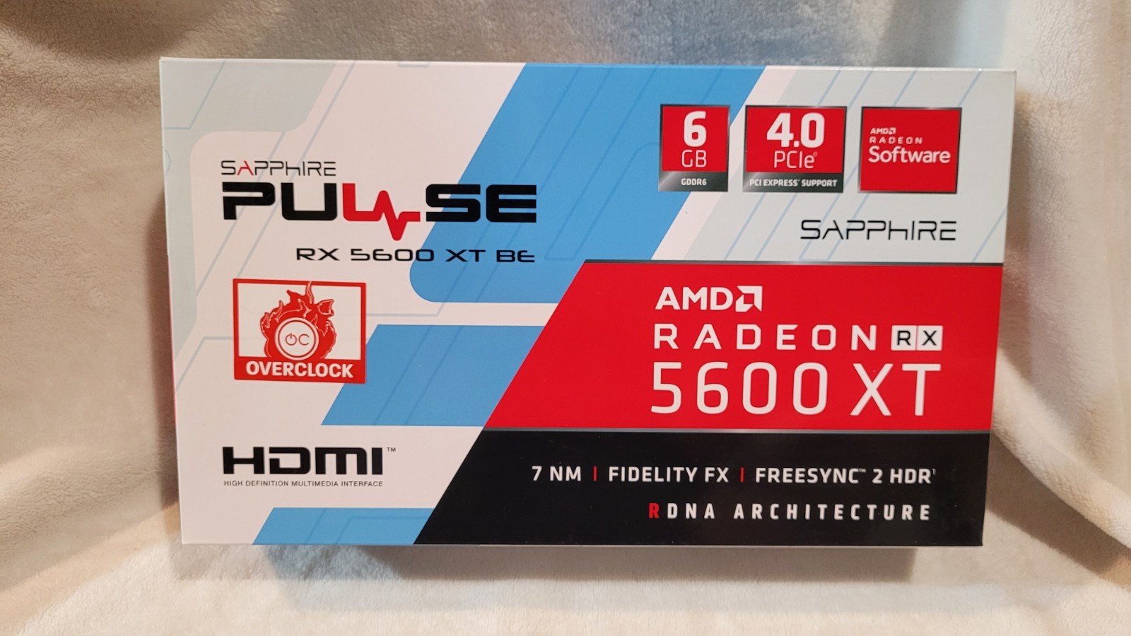Saphire Pulse AMD Radeon RX 5600 XT BE 6GB
