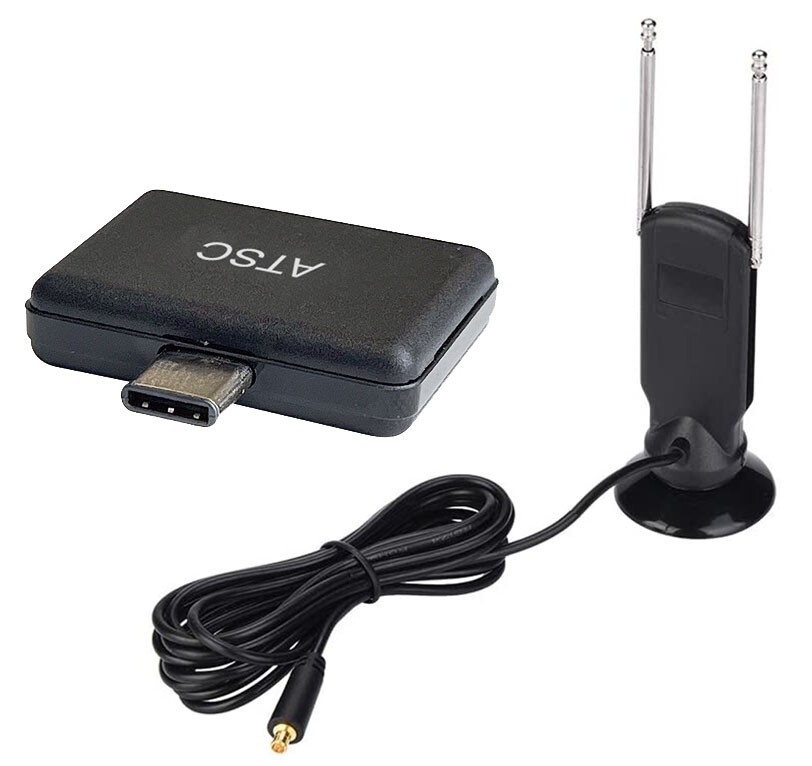 Digital ATSC Antenna TV Tuner For Android USB Type-C