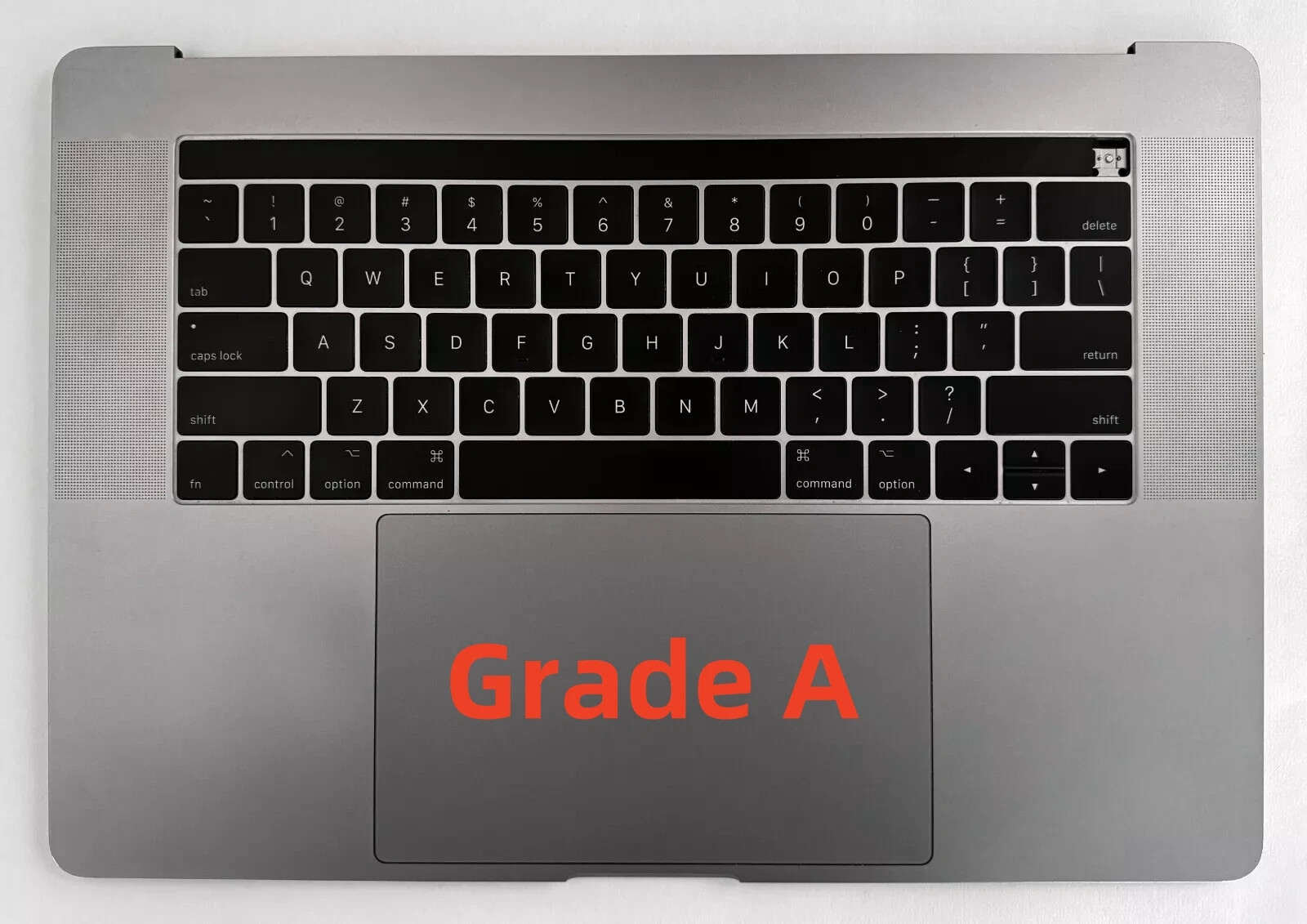 MACBOOK PRO 15″ A1707 GRAY TOP CASE PALMREST KEYBOARD BATTERY TOUCHPAD A