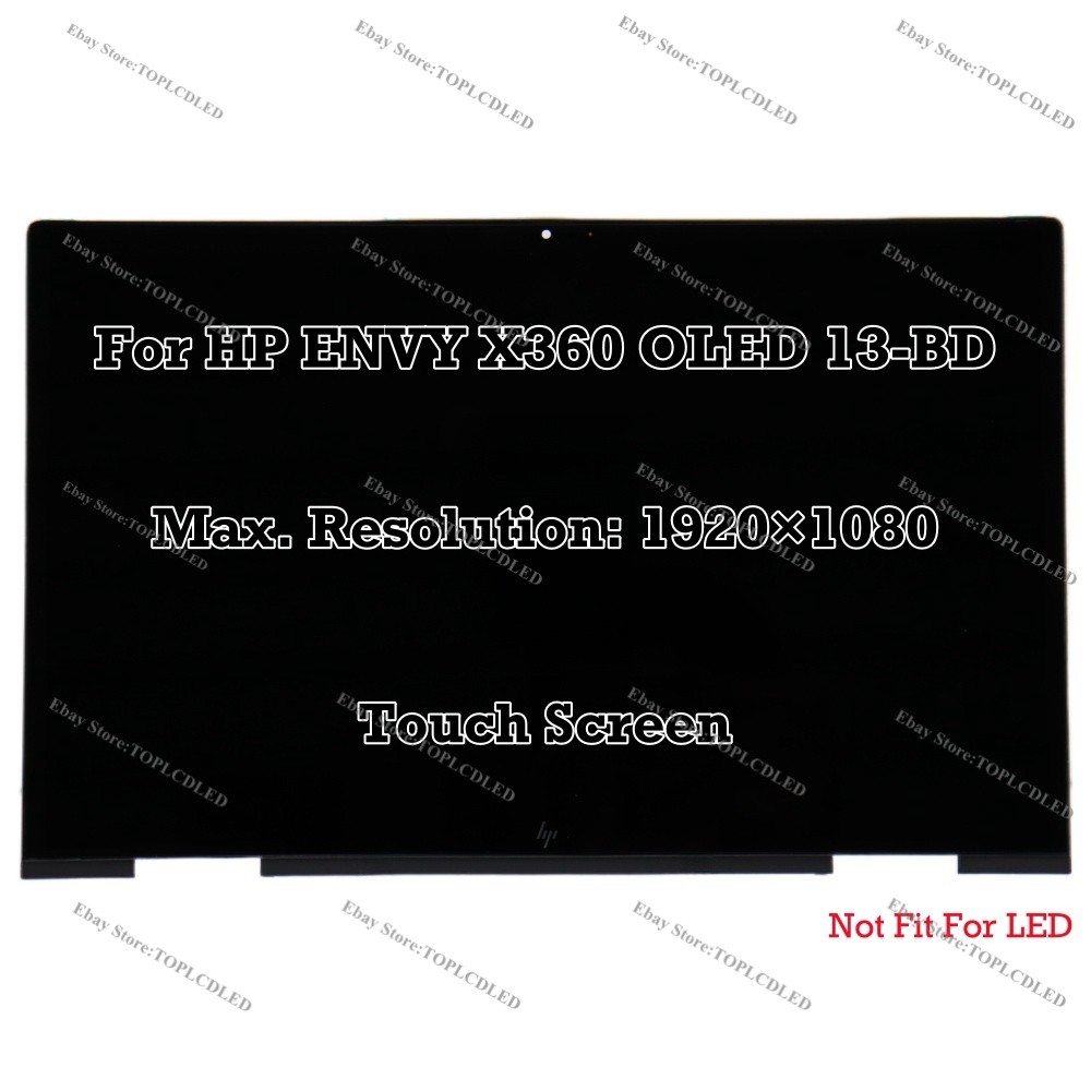 HP ENVY X360 13-BD0005NO FHD LED/OLED Berührungsbildschirm Montage Anzeige Panel