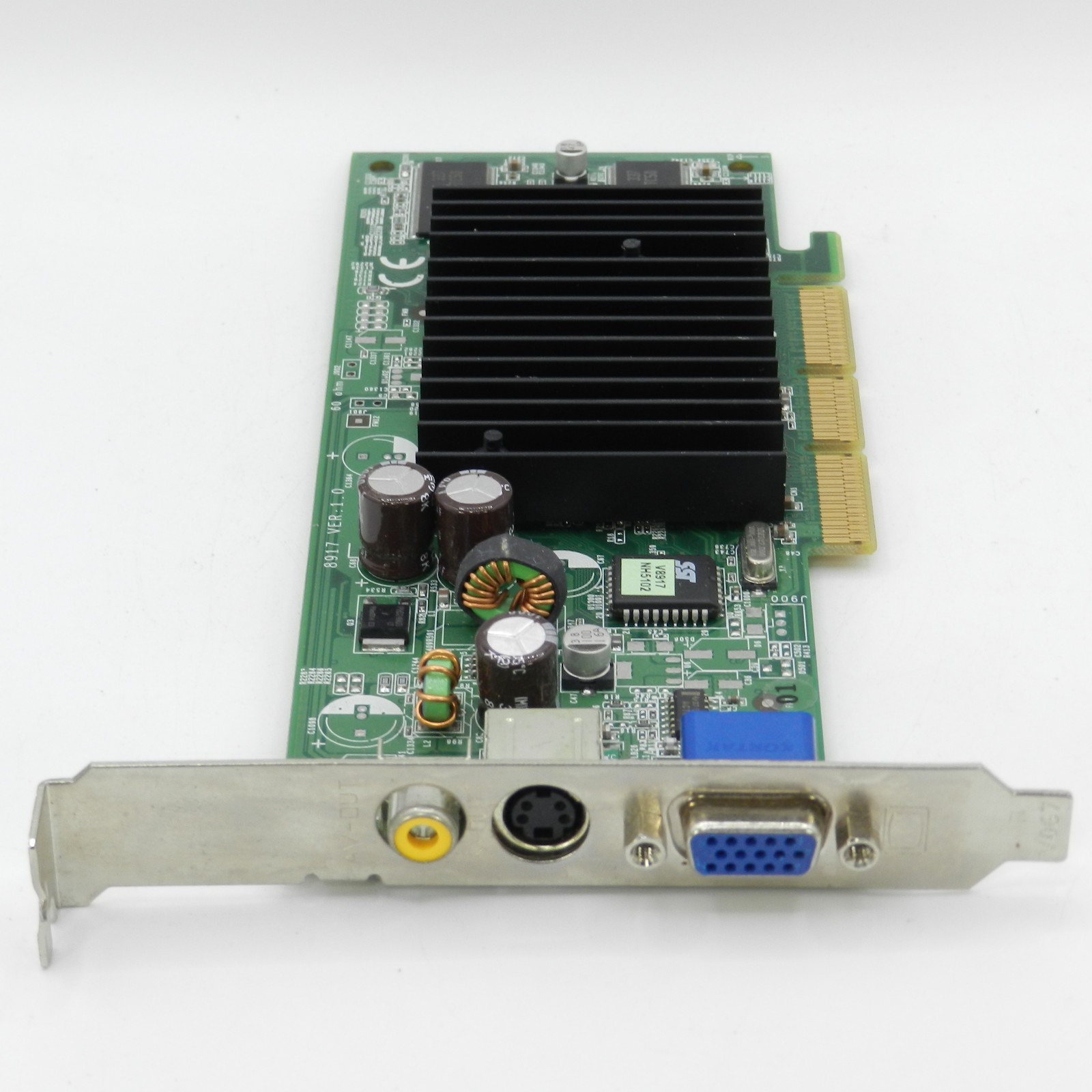 NVIDIA GeForce 4 MX 440 Graphics Card 64MB AGP 8x by HP Part # 5187-3705 -TESTED