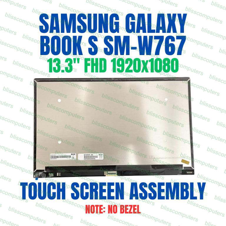 Samsung Galaxy Book S SM-W767V 13.3″ Touch LCD Screen ASSEMBLY