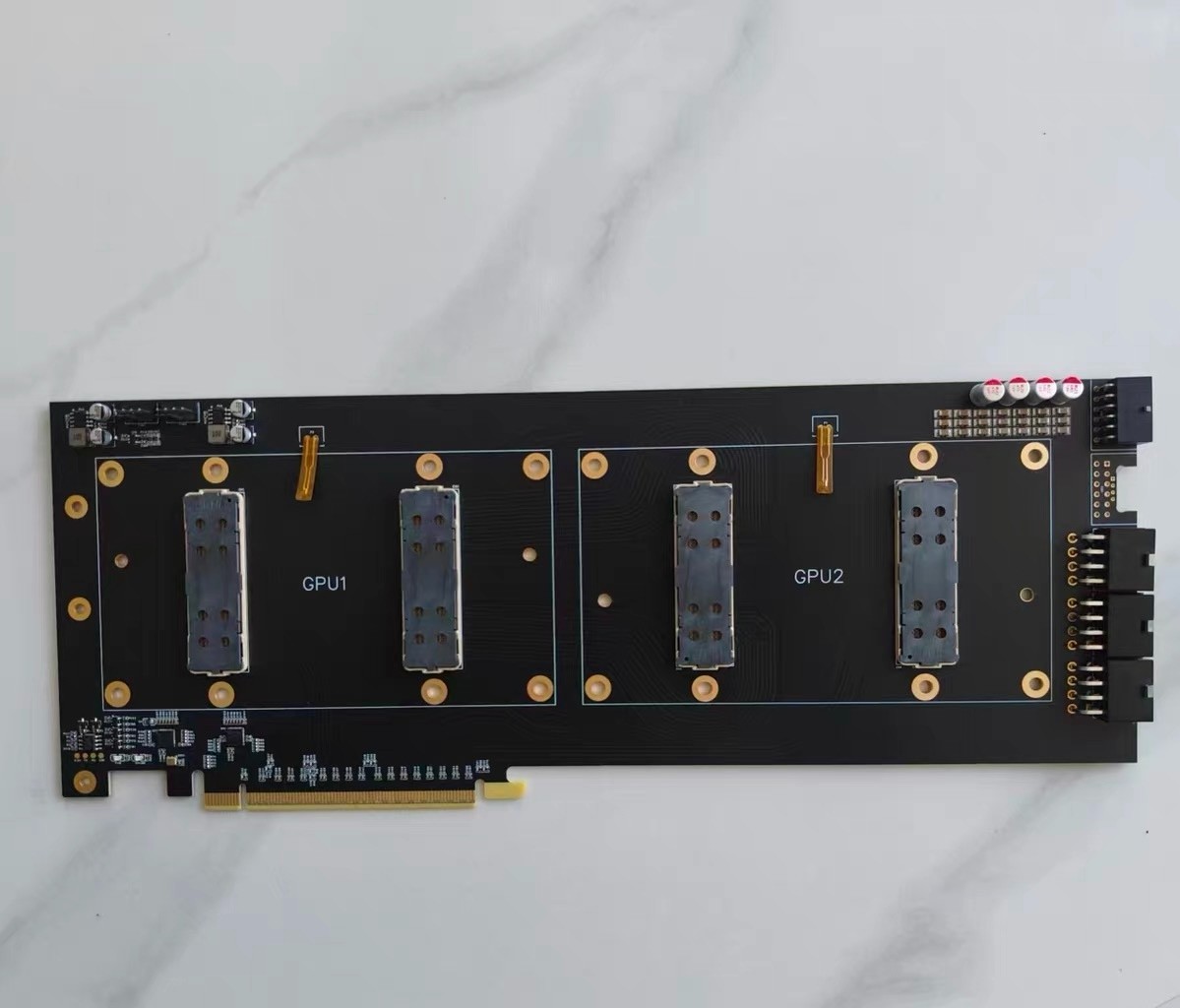NVIDIA Tesla V100 SXM2 NVLink Adapter Board 300GB/s Dual GPU 16GB/32GB