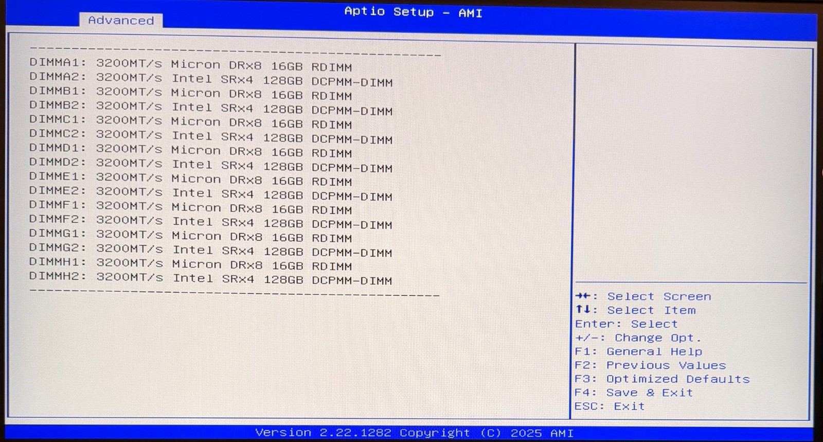 Intel Optane PMem 128GB DDR4 3200MHz 200 Series ECC RDIMM Memory NMB1XXD128GPS