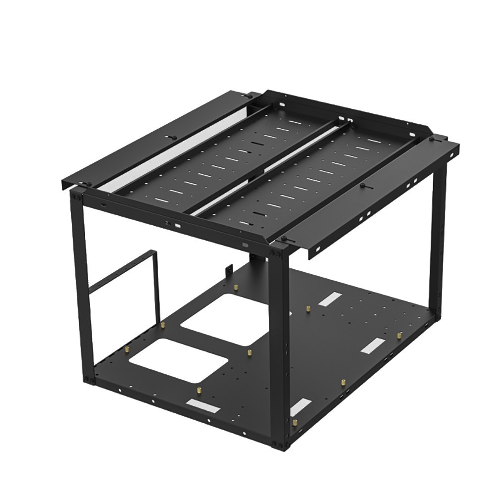 24+4 HDD Open Air PC Case DIY Test Bench Frame with 3.5 Inch Hard Drive Holders