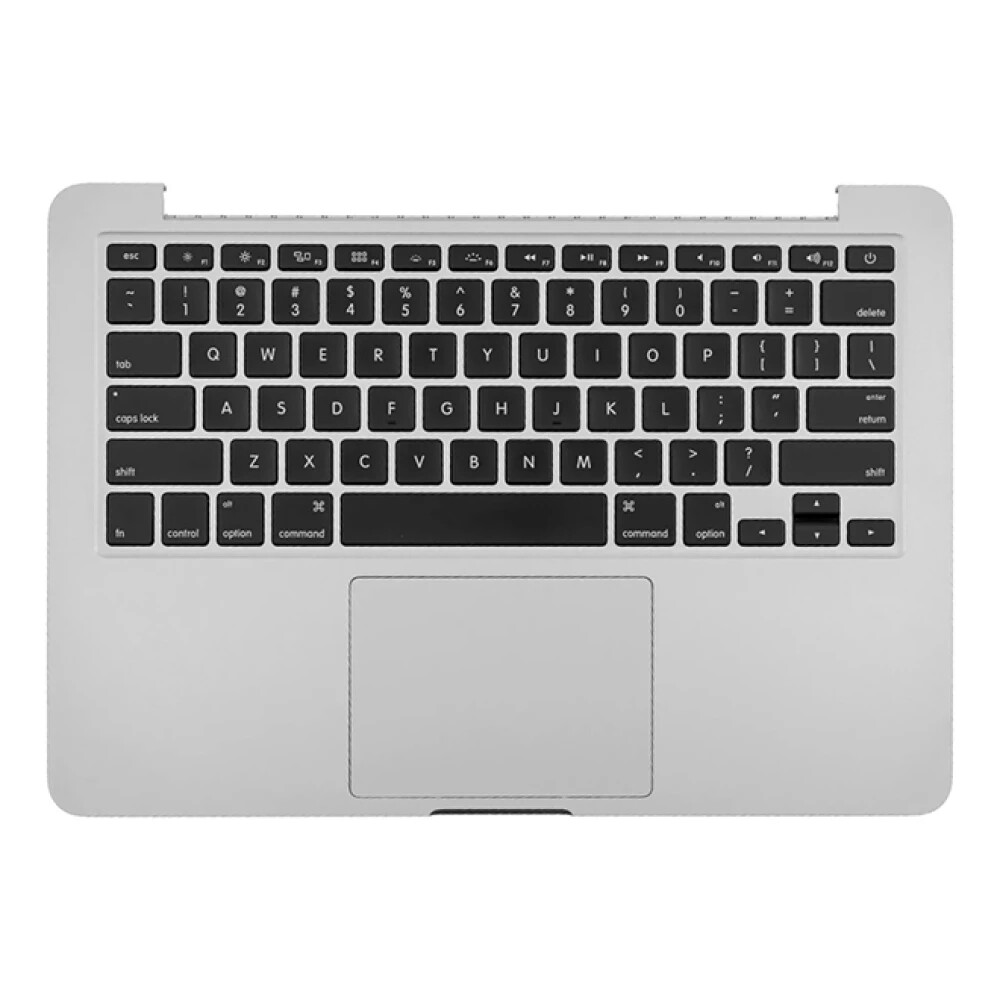 OEM MacBook Pro 13 A1502 Early 2015 Palmrest Top Case Keyboard w/Battery Grade B