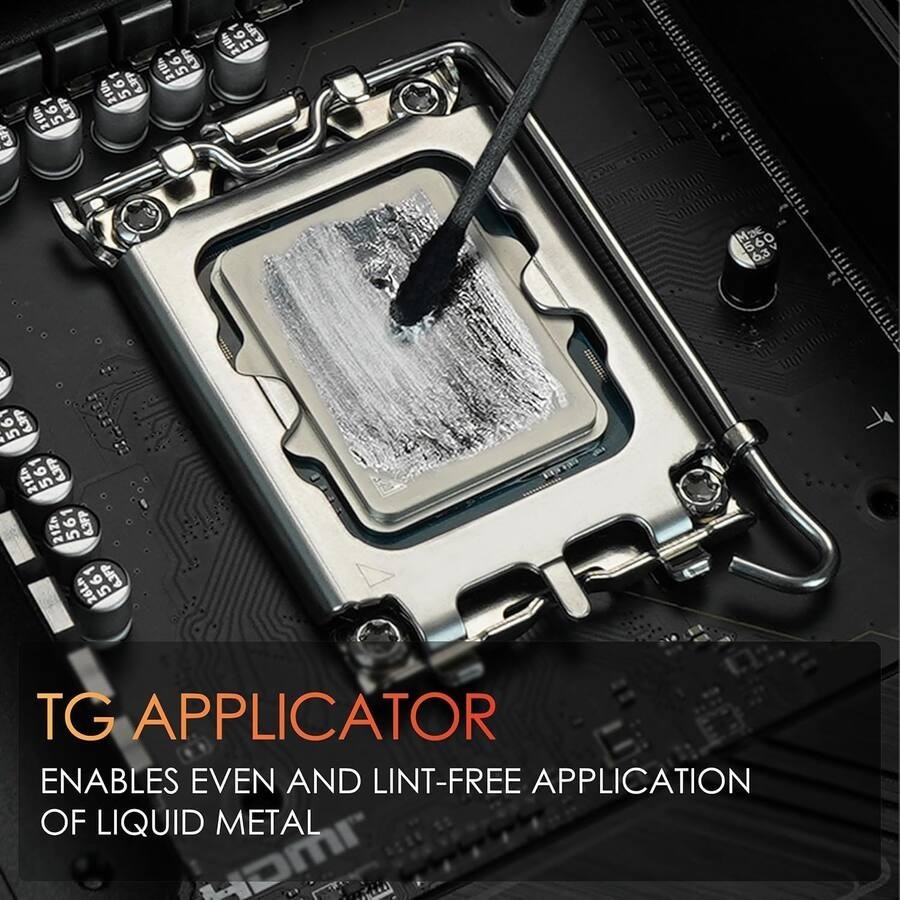 Thermal Grizzly Conductonaut 1g – Aluminum, Thermal Paste Based on Liquid Metal
