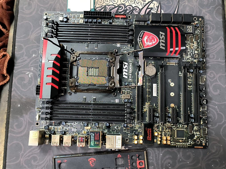 MSI X99A GAMING 7 Intel X99 LGA2011-V3 DDR4 M.2 SATA3 ATX Motherboard Tested