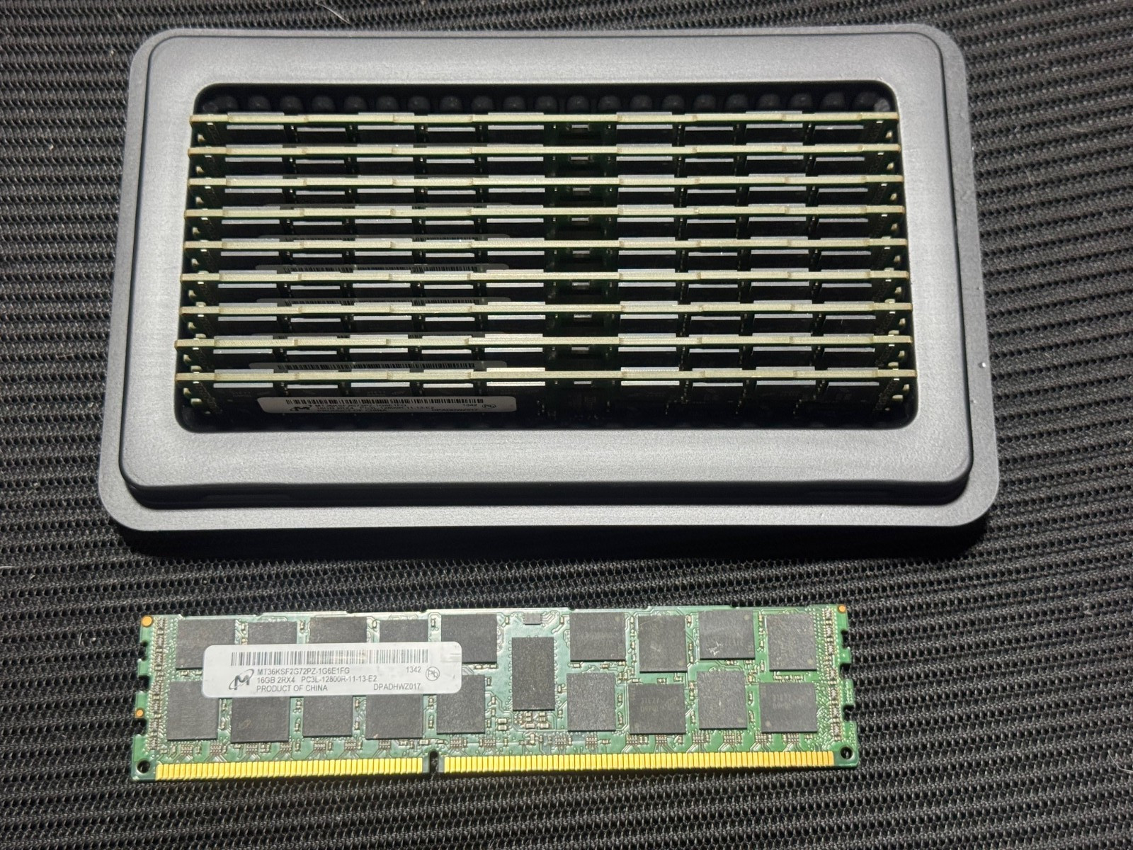 Micron MT36KSF2G72PZ 2Rx4 16GB PC3-12800R DDR3 1600MHz ECC RDIMM Server Memory