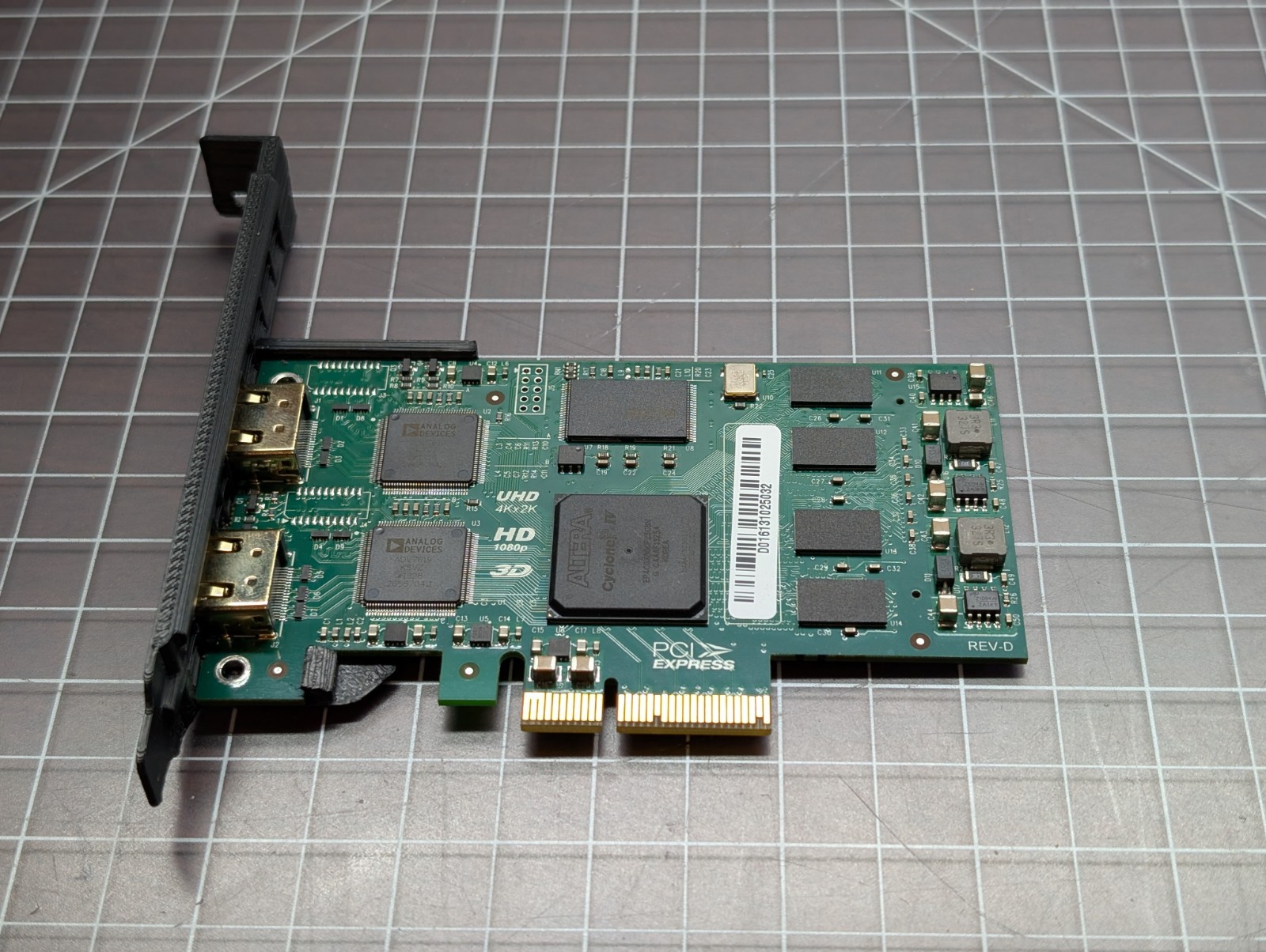 4K Magewell XI200DE-HDMI PCIe x4 2-Port Video Capture Card *3d Printed Bracket*