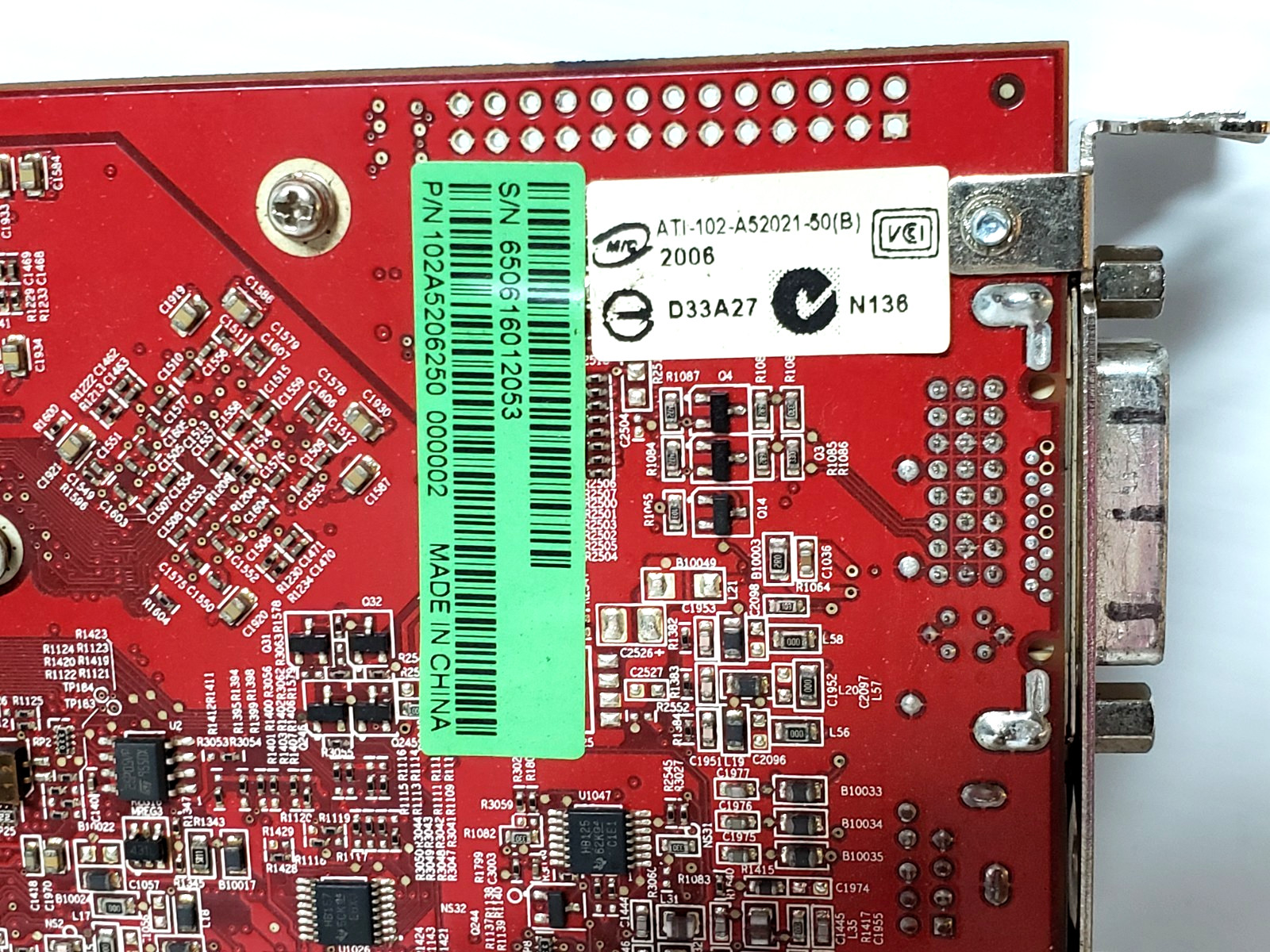 ATI Radeon X1900 XT 512MB PCI-E Graphics Card 102-A52062-50 Apple Mac Book Pro