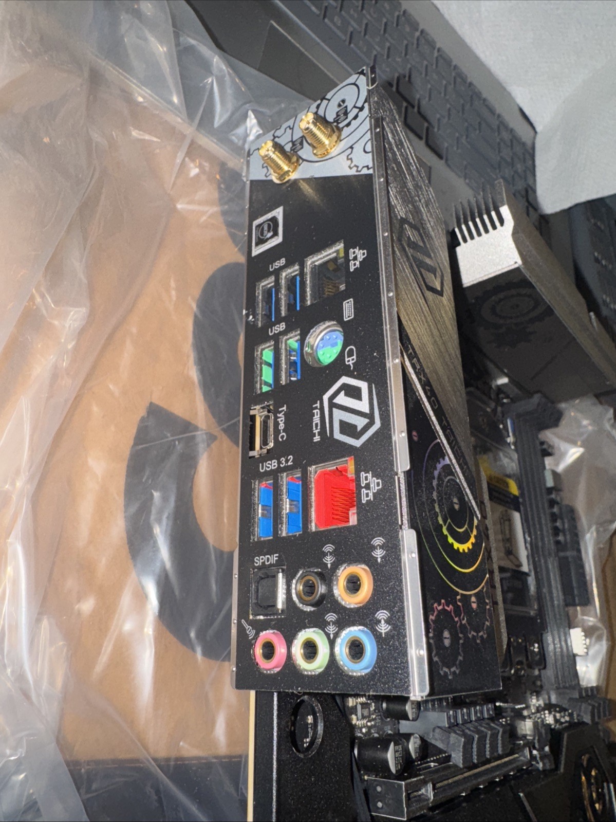 ASRock TRX40 TAICHI sTRX4 AMD TRX40 SATA 6Gb/sASRock DDR4 ATX AMD Motherboard