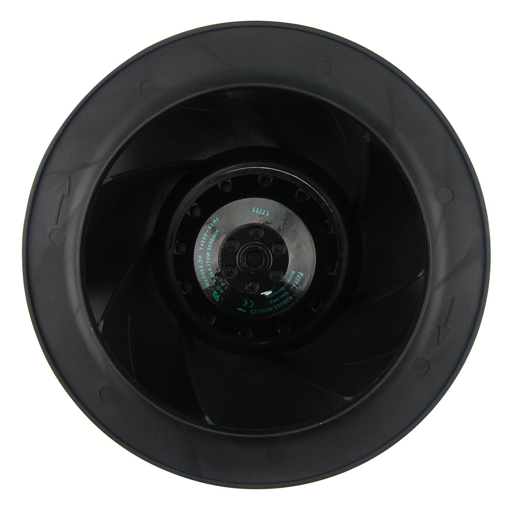 For R2D225-AV26-25 225MM AC400V M2D068-DF Centrifugal Cooling Fan