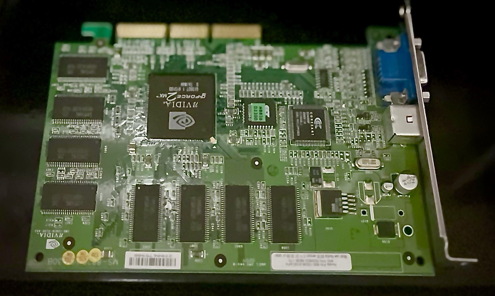 Nvidia Geforce2 MX 32MB AGP VGA S-Video Output Retro Graphics Card MS8817 Tested