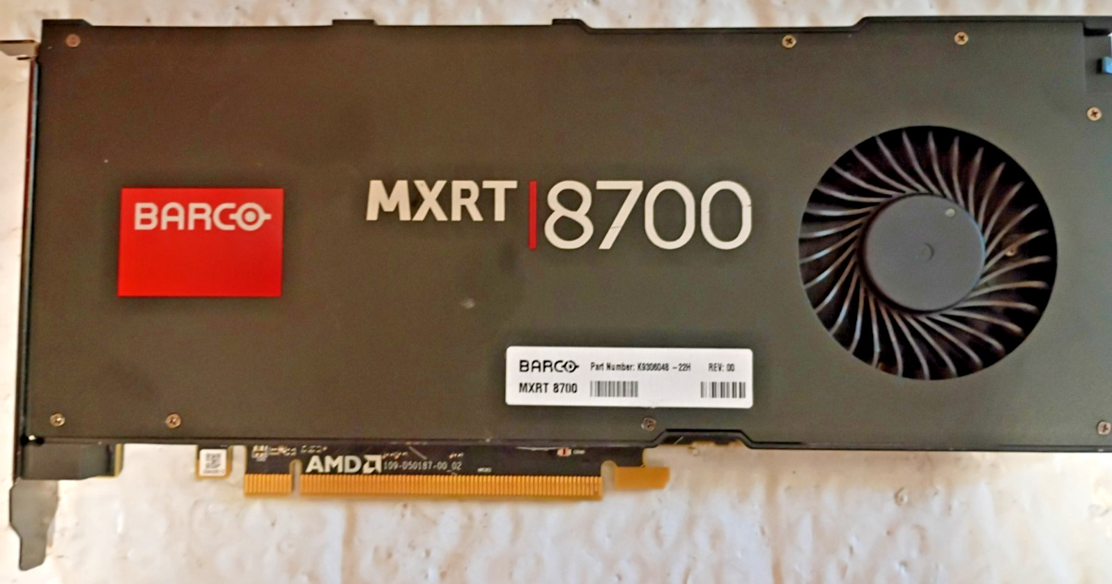 Barco MXRT-8700 16GB GDDR5 PCI Express 3.0 x16 Black