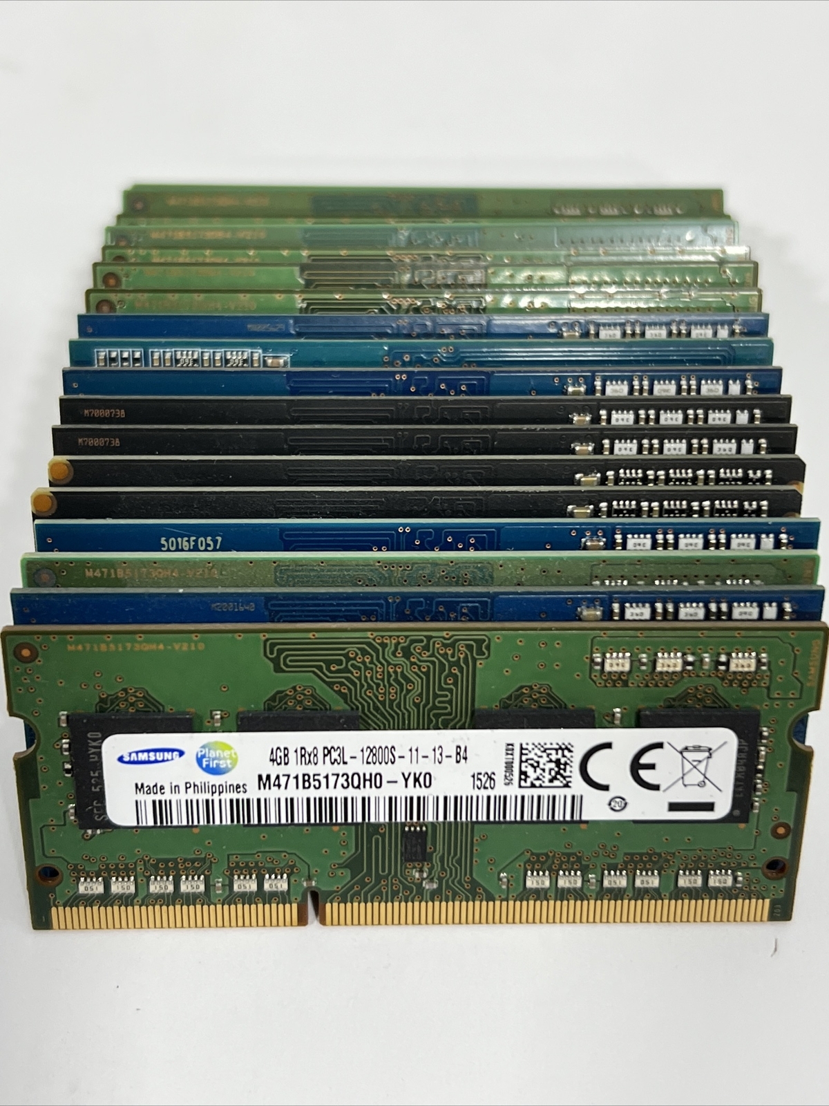 20 LOT – 4GB PC3L-12800S DDR3-1600MHz MEMORY RAM for LAPTOPS ~ MIXED BRANDS